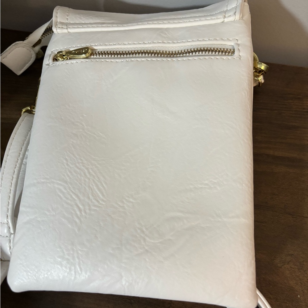 White inicat Crossbody Bag purse - Picture 3 of 8